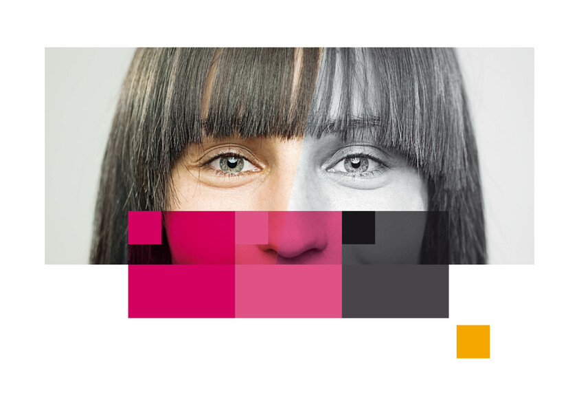 Farbschema von Visual Merchandising