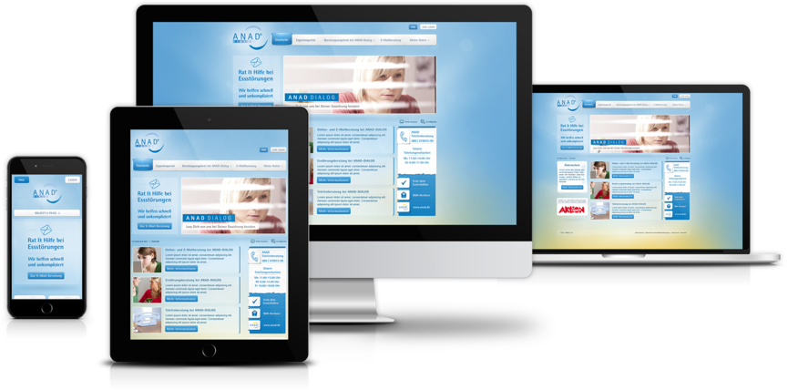 Responsive Webseite anad-dialog.de