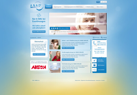 Responsive Webseite anad-dialog.de