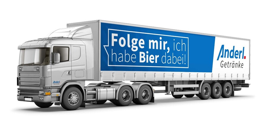 LKW-Beklebung