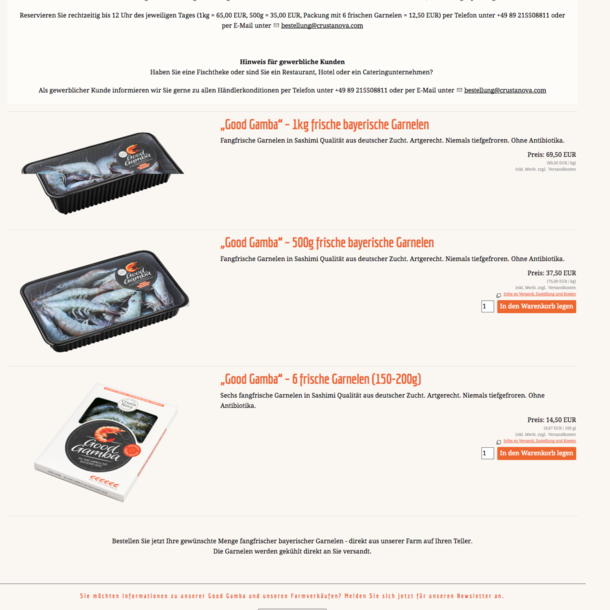 Weblication Shop von CrustaNova