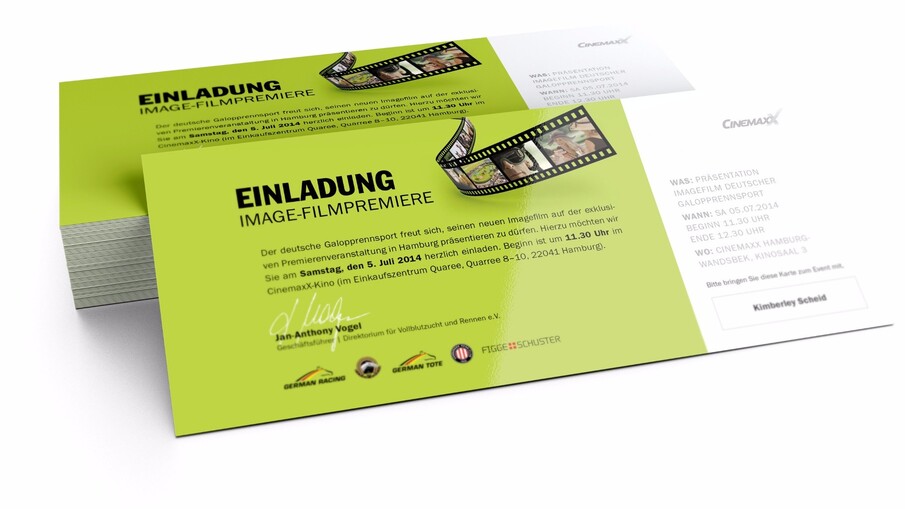 Einladung Imagefilm