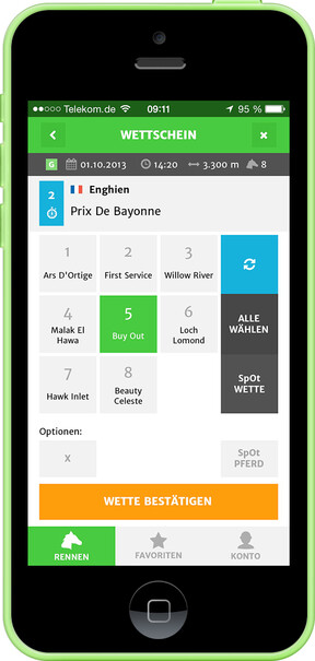 App im Jahr 2013