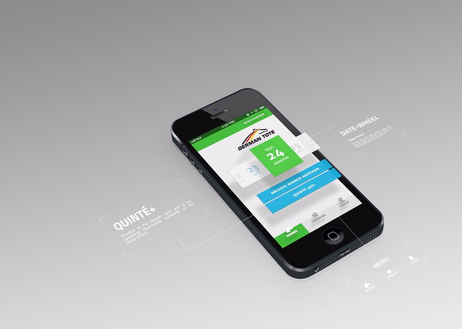 App im Einsatz