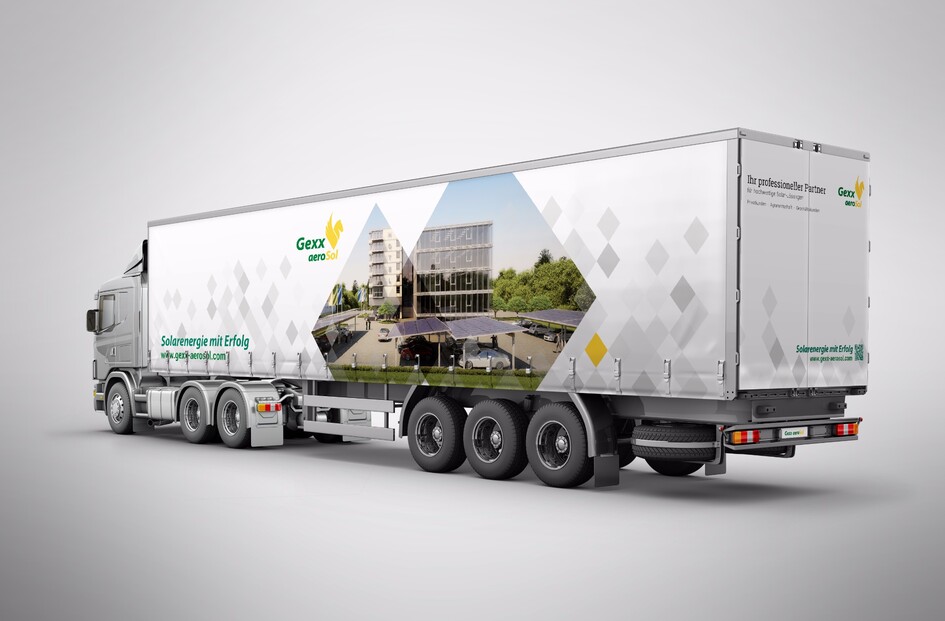 Gexx LKW-Beklebung