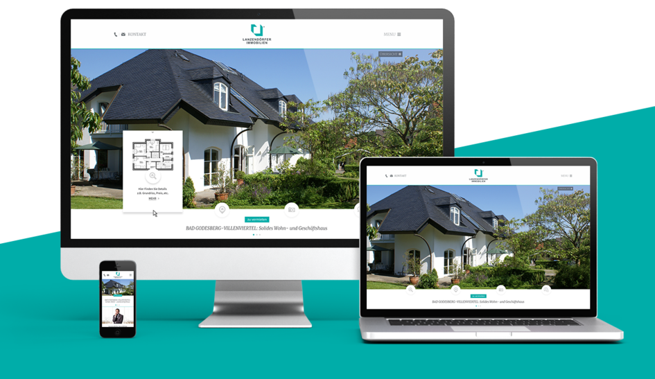 Responsive Layout Lanzendörfer Immobilien