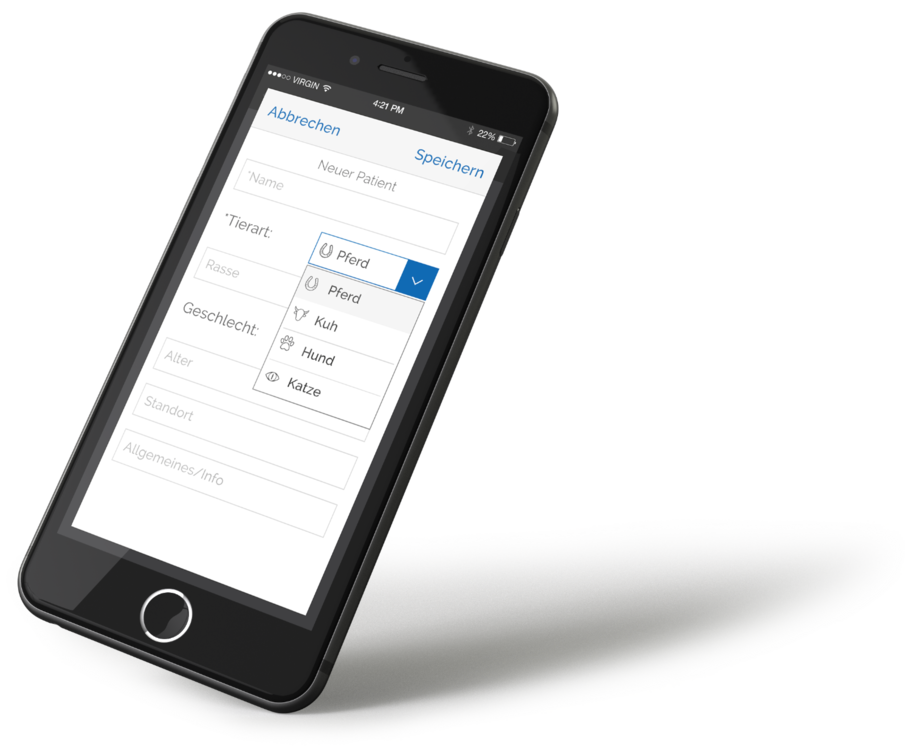 Patientenakten anlegen mit der MEMO-App