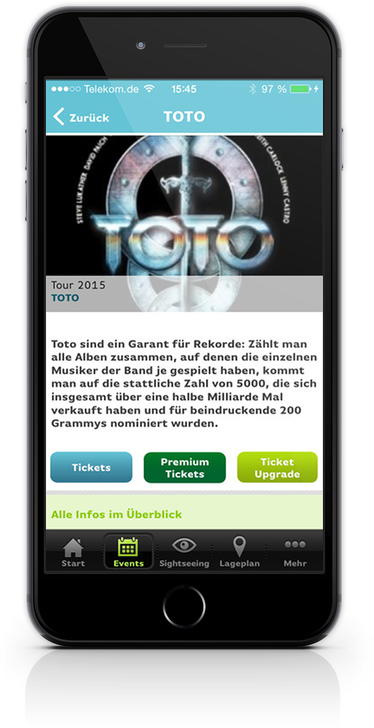 Olympiapark App Toto