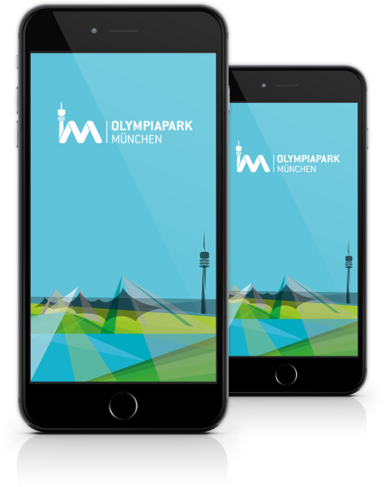 Olympiapark App Startscreen