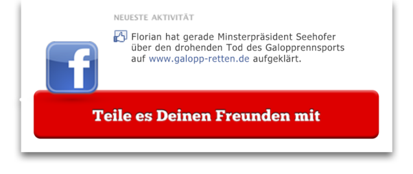 e-mail und brief icon galopp retten