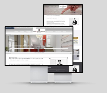 Technische Umsetzung mit Weblication CMS