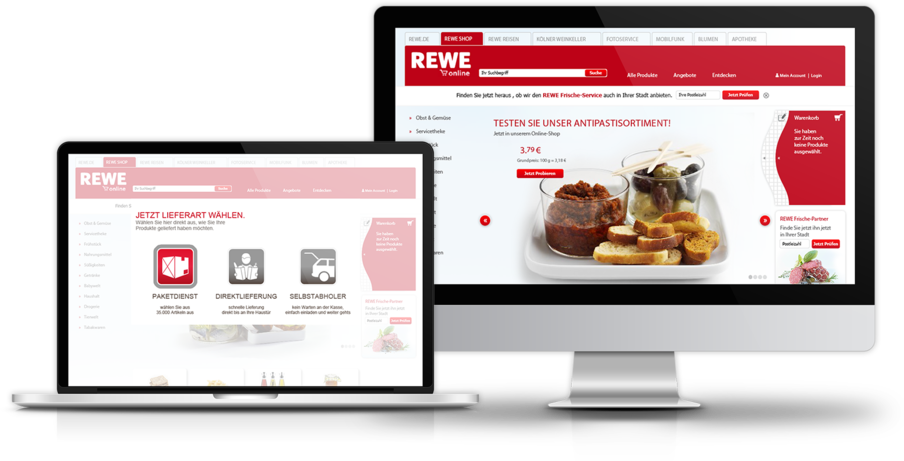 REWE Shop Konzept