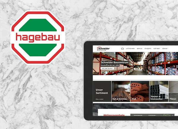 Website-Relaunch für Hagebau Schneider