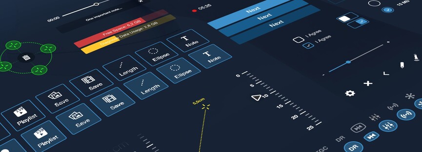 UI Template Sonon Ultraschall-App