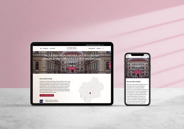 Website Relaunch für Strobl Immobilien