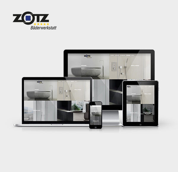 Neue Webseite für Zotz Bäderwerkstatt